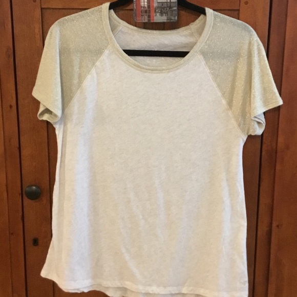 The Ultimate t-shirt Supersoft natural/gold metallic - Picture 2 of 3